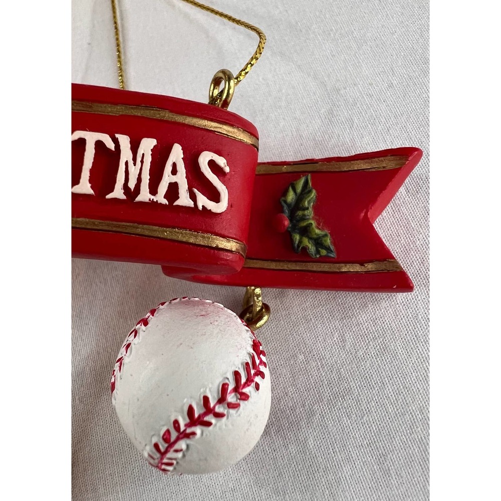 Baseball Christmas Ornament Bat Ball Glove - Picture 6 of 8
